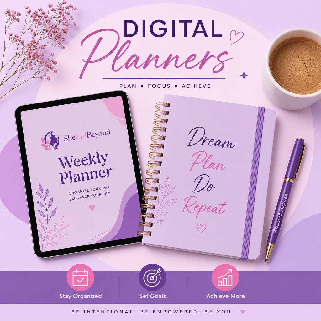 Self-care planner for women wellness and personal wellbeing